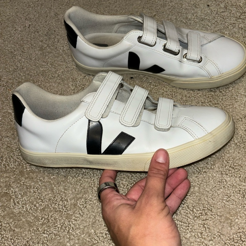 Veja Strap Sneakers - Picture 3 of 8